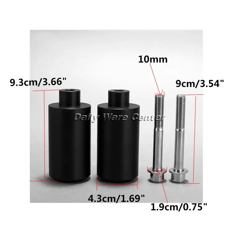Ползунок рамы защита от падения двигателя неразрезанная рама ползунок аварийные