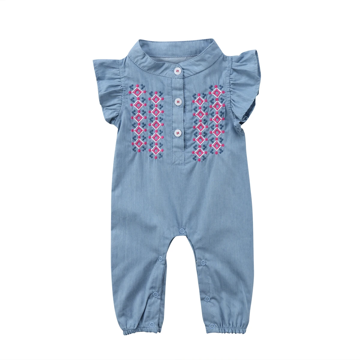 2018 для младенцев новорожденных маленьких девочек комбинезон без рукавов Сезон