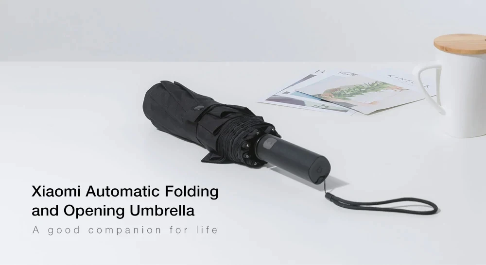Xiaomi Mijia автоматический Um-brella для солнечных и дождливых дней алюминиевый Ветрозащитный Солнечный свет-затенение Теплоизоляционный анти-УФ