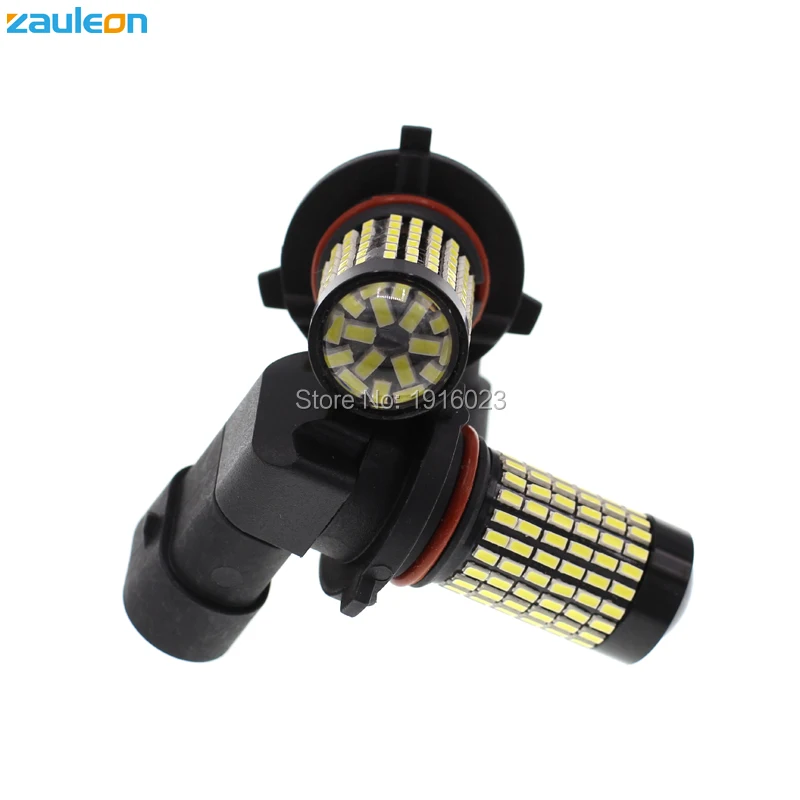 Zauleon 2 шт. 9006 HB4 светодиодная противотуманная фара 132SMD 3014 837 люменов белый 6000K