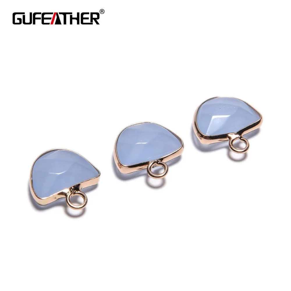 GUFEATHER M102 ювелирные аксессуары изделия части diy кулон ручной работы натуральный
