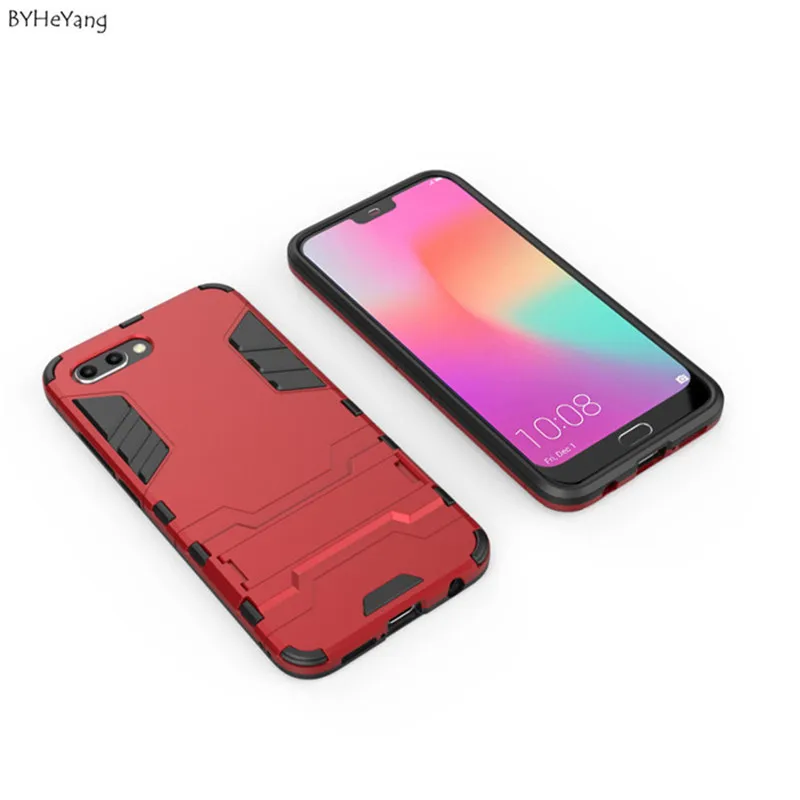BYHeYang Гибридный чехол для Huawei Honor 10 с роботом броня тонкая подставка жесткая