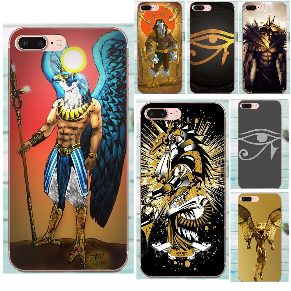 Простой Египетский Глаз Гора для Apple iPhone 4 4S 5 5C 5S SE 6 6S 7 8 Plus X XS Max XR TPU чехол |
