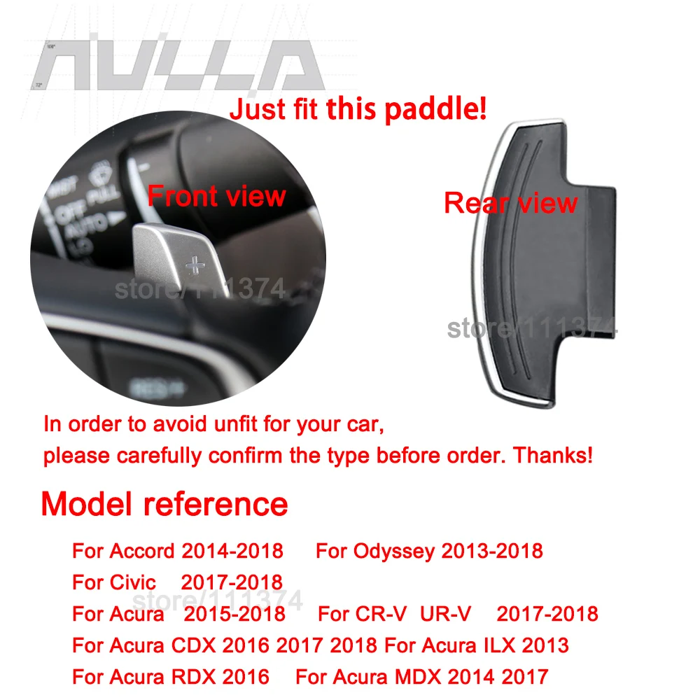 Весло из углеродного волокна для Honda Acura Odyssey Accord CR-V Civic, рычаг переключения передач, аксессуары для стайлинга автомобилей