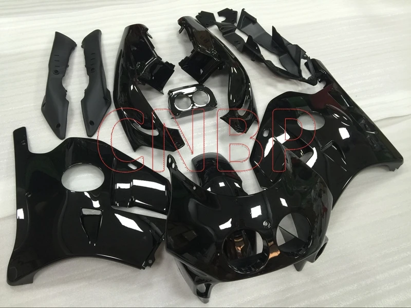 Комплекты кузова CBR250 RR 1990 - 1994 MC22 черные Обтекатели для Honda Cbr250rr 1991 Пластиковые