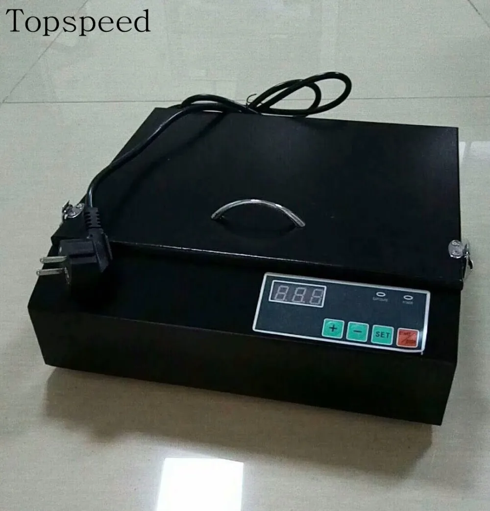 110V или 220V маленькая машина УФ-облучения с выдвижным ящиком для пусковой площадки печати клише, полимерная пластина или стальная пластина, высокое качество