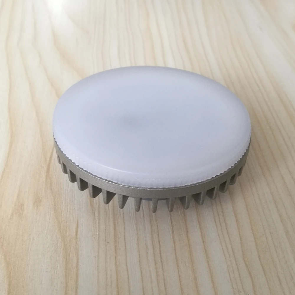220V AC 9W GX53 светодиодный светильник для шкафа Светильник 3000K/4500K/6000K с регулируемой