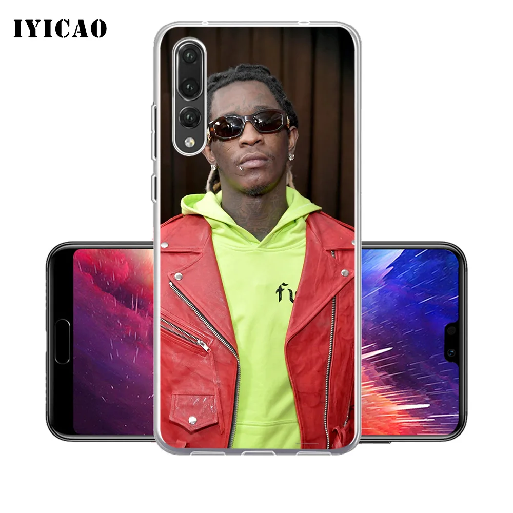 IYICAO Young Thug Рэппер Мягкий силиконовый чехол для телефона Huawei P30 P20 Pro P10 P9 P8 Lite P Smart TPU