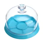 Портативные спортивные инструменты для ювелирных изделий, набор инструментов для защиты от пыли и ремонта часов, пластиковый пылезащитный чехол с шестью отделениями для часов, аксессуары для часов