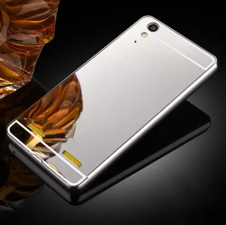 Silver Роскошный Жесткий зеркальный чехол для телефона lenovo Lemon K3 K30-T, чехол-накладка " K 3 A6000 A6010, чехол для задней панели, защитный чехол - Цвет: Silver
