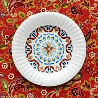 earendilbohemian ceramic tablewarerosalind na decorative plate small western foodsnack cakes
