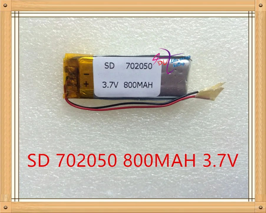 Liters of energy качественная аутентичная 3 7 V полимерная литиевая батарея 702050 800MAH