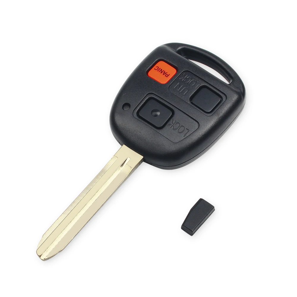 Автомобильный Дистанционный ключ KEYYOU для Toyota Land Cruiser 2003 2007 HYQ1512V транспондер 4C чип