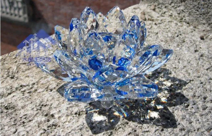 Высококлассные кристалл лотоса украшение автомобиля хрустальные подарки