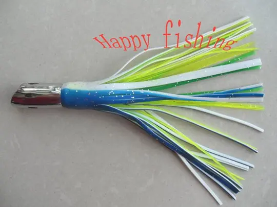 Металлическая приманка-Троллинг с полой головкой 6 дюймов высокоскоростная для