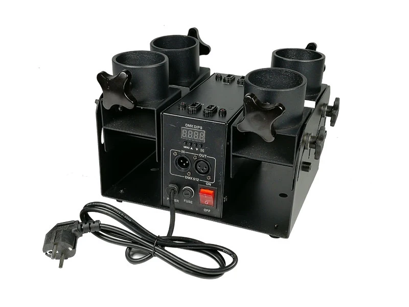 100 Вт Салют машина dmx512 4 головки Салют машина Профессиональный Сценический спецэффекты оборудование