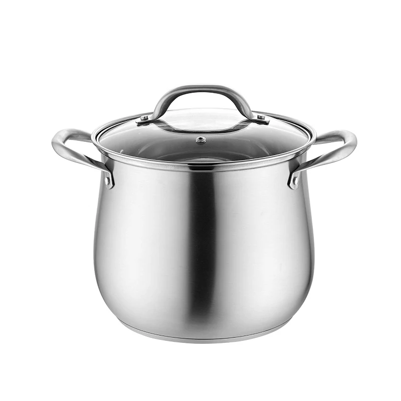 

Thickening #304 stainless steel double bottom porridge soup pot stew electromagnetic stove gas general best stock pot