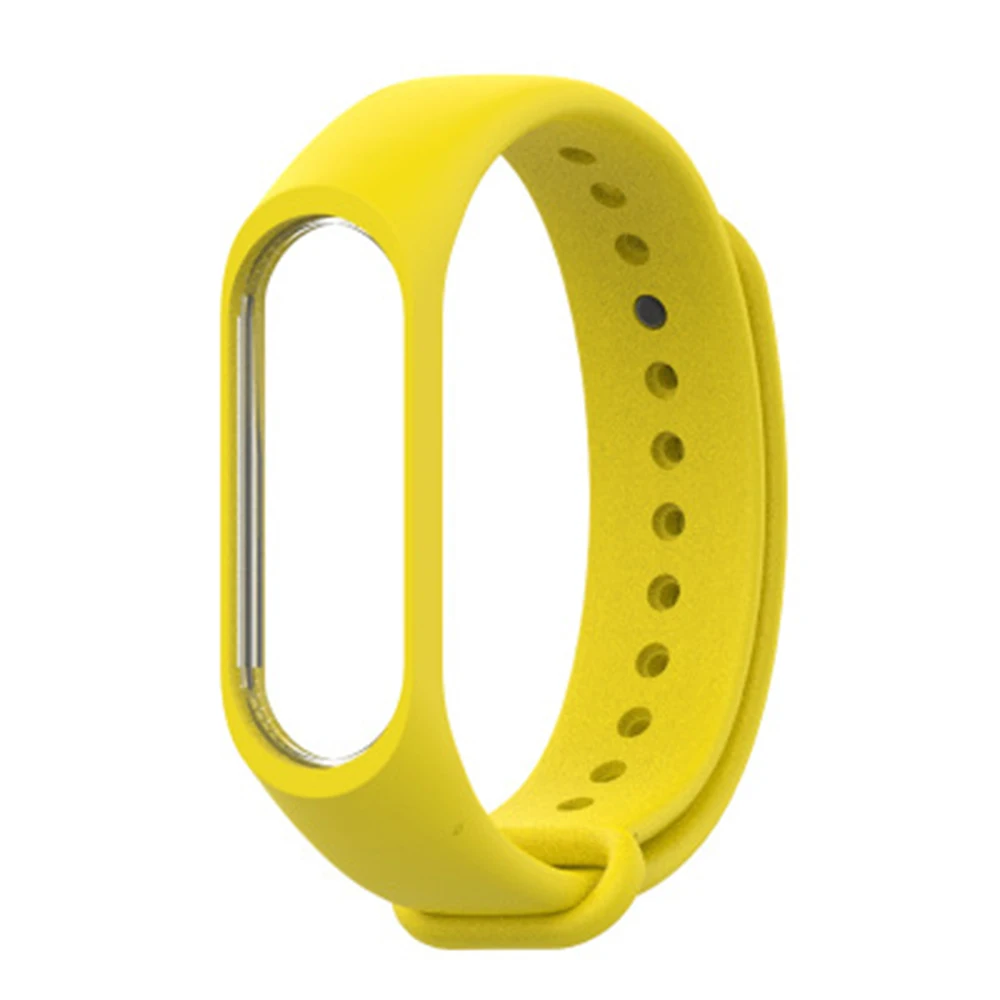 Браслет для Xiaomi Mi Band 3 4 спортивные часы с ремешком силиконовый ремешок браслет