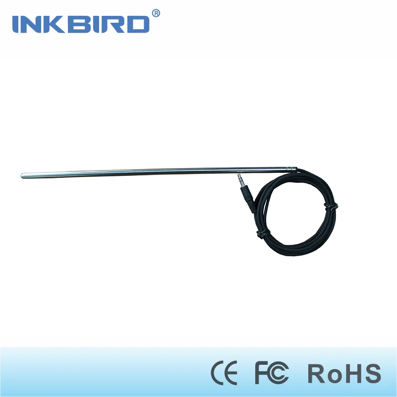 Inkbird 1" NTC нержавеющий зонд Датчик термопары, мама-папа адаптер для ITC-306T, ITC-308, ITC-1000, ITC-310T термостат