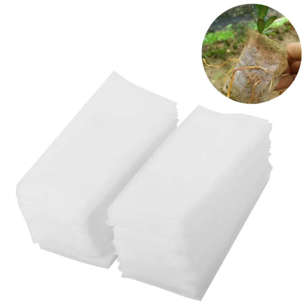 1000 шт./лот мешки для выращивания семян питомников цветочные горшки овощей