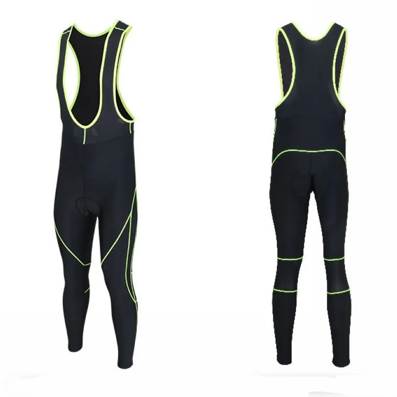 2019 зимние теплые флисовые велосипедные брюки Ropa Ciclismo мужские колготки длинные 4
