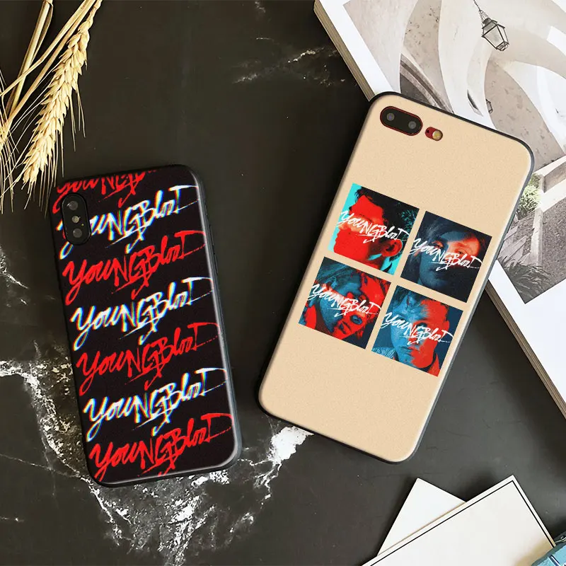 Мягкий силиконовый стеклянный чехол для iPhone 6 6s 7 8 Plus X XR XS 11 Pro max|Бамперы| |