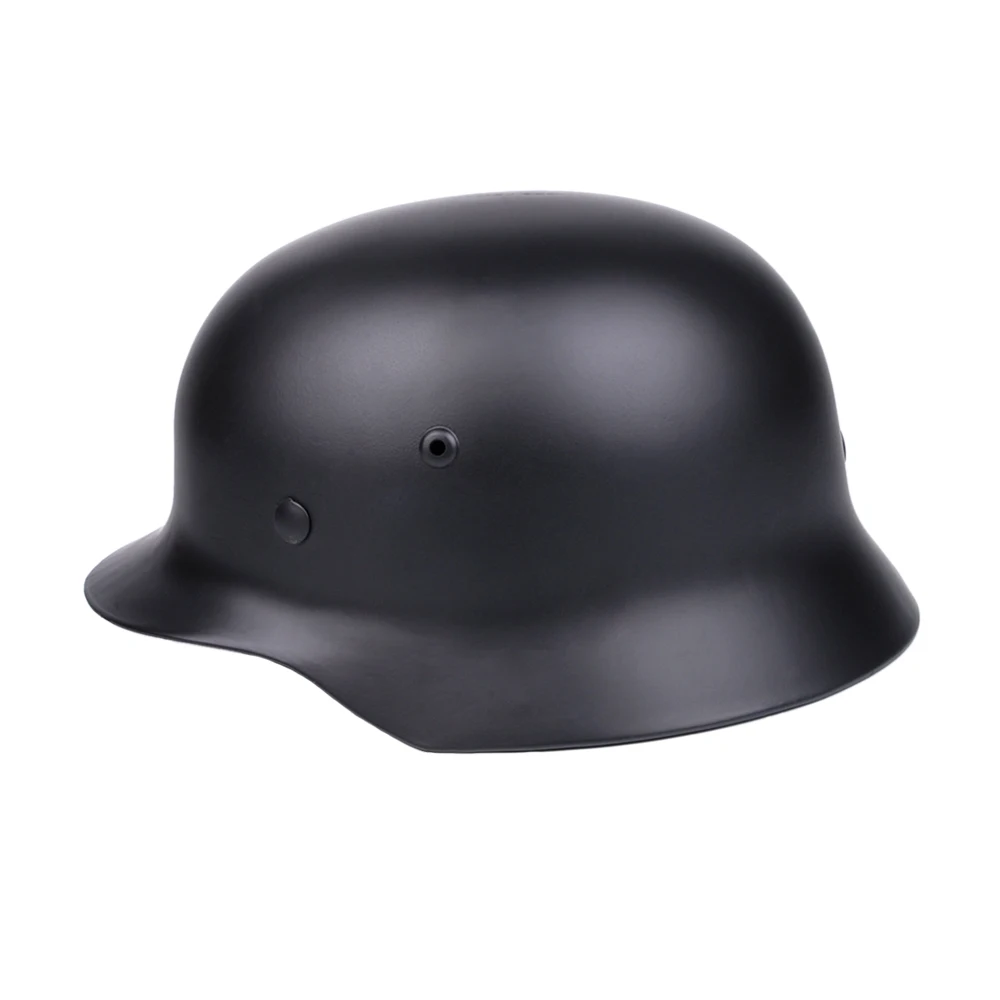 Немецкий Элитный шлем WW2 армейский черный M35 mняет | Тематическая одежда и