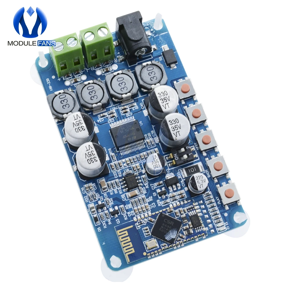 Беспроводной аудиоприемник Bluetooth 4 0 цифровой усилитель TDA7492P 50 Вт + Плата