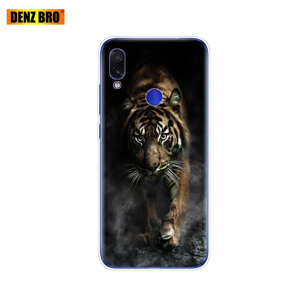 61886 Для Xiaomi Redmi Note 7 силиконовый мягкий ТПУ с рисунком для Xiaomi Redmi NOTE 7 PRO Чехол 6,3 дюймов Funda Coque Redmi Note7 чехол бампер - Цвет: 61886