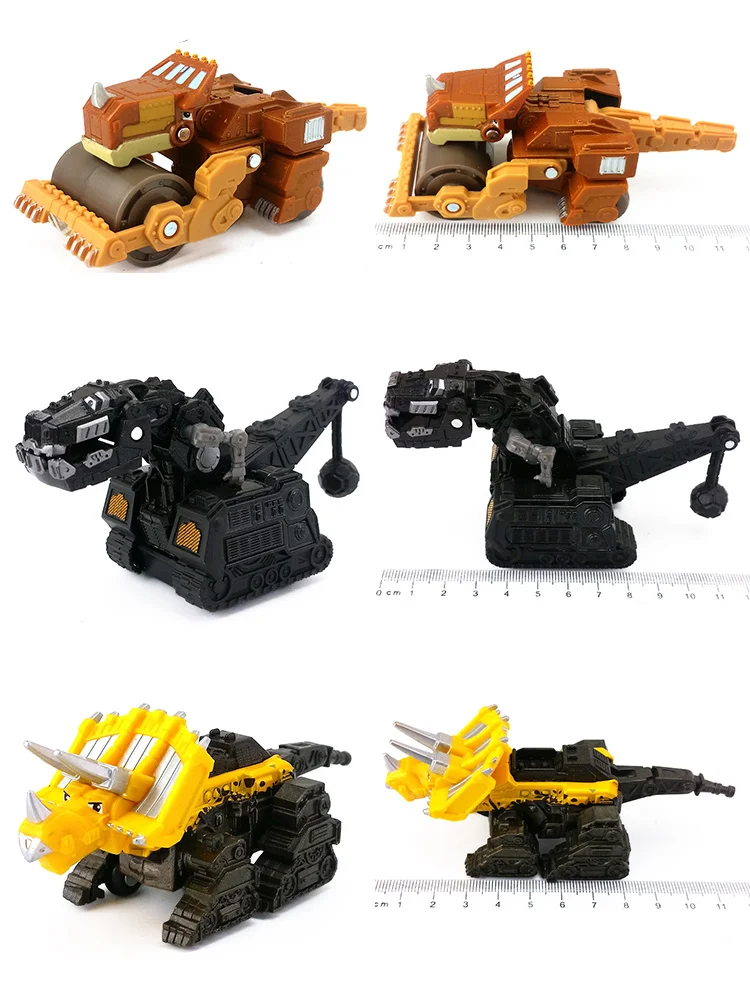FGHGF Dinotruxs грузовик динозавр Rollodon TY Rux бульдозер Skya Ton Scoot pэхолот Garby фигурки для