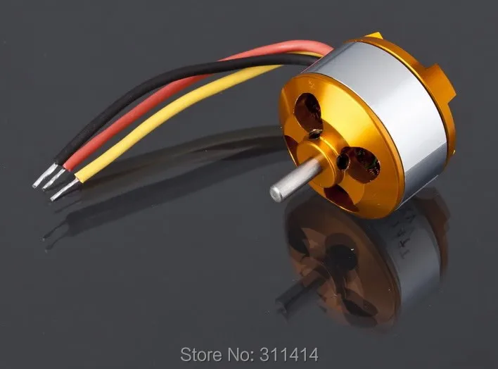 Мотор бесщеточный A2208 2600KV 8T 4 компл./лот для РУ самолетов мультикоптеров двигатель