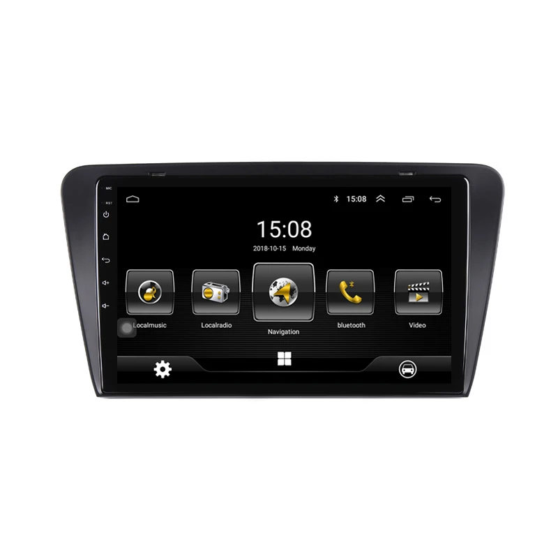 " 2.5D ips Android 8,1 автомобильный DVD мультимедийный плеер gps для Skoda Octavia 3 аудио автомобильный Радио Стерео навигация WIFi