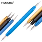 Ремешки для часов HENGRC, ремешок с пряжкой, съемник звеньев, инструмент для измерения, алюминиевый сплав, профессиональные инструменты для часов
