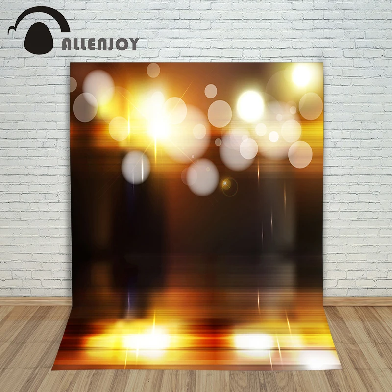 Фон для фотосъемки Allenjoy с изображением золотого размытого Пузырькового шатра