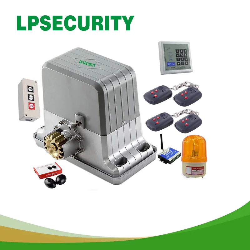 LPSECURITY 1800 кг Электрический двигатель для раздвижных ворот/Электрический