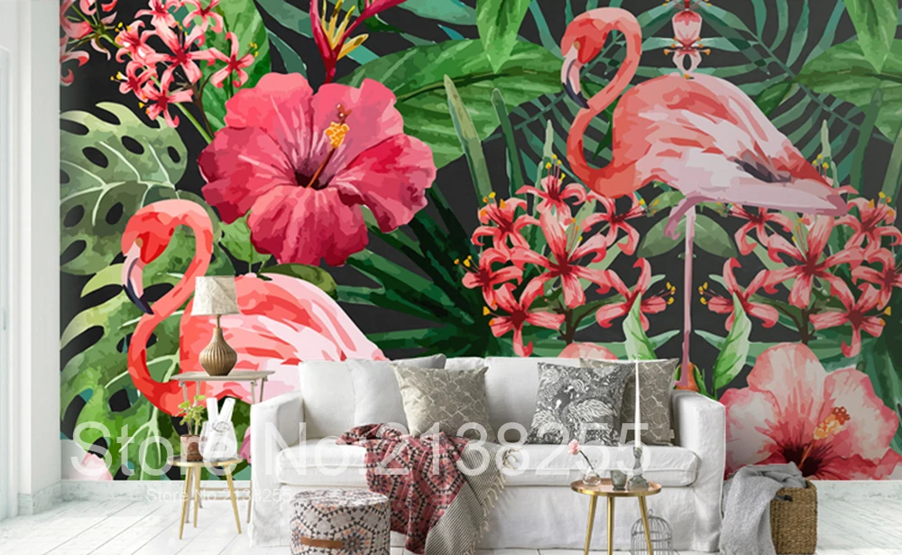 Пользовательские 3d настенные фрески обои для гостиной комнаты домашний Декор