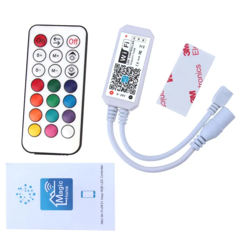 Мини RF 21Key IR 24Key для RGB RGBW WS2812B Светодиодная лента светильник дистанционного