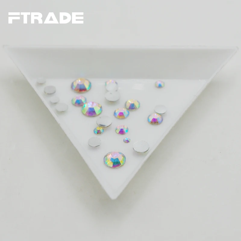 Распродажа супер блестящие прозрачные акриловые стразы смешанных размеров с