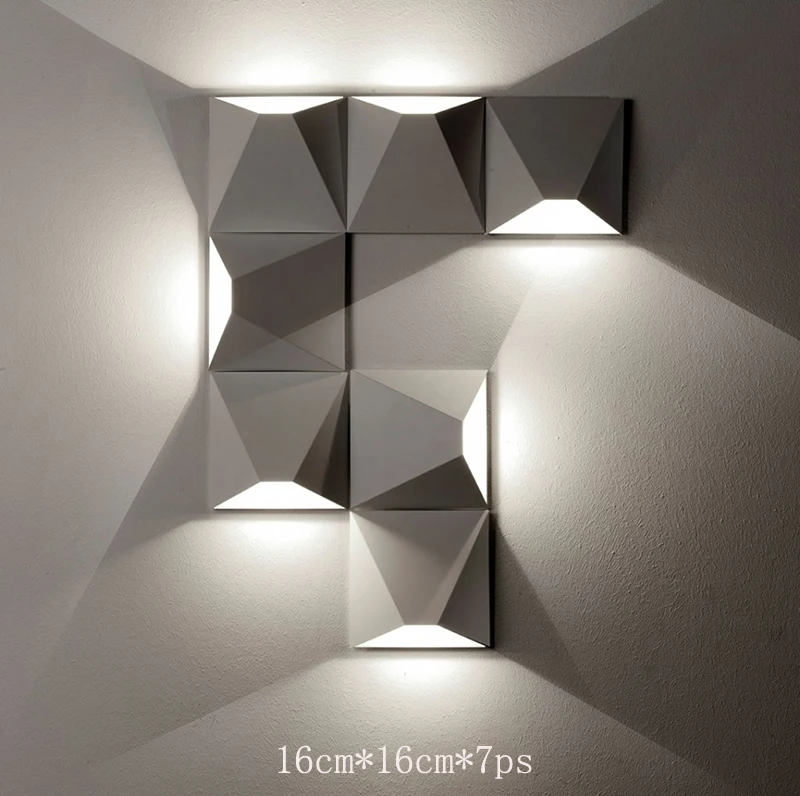 Настенный светильник LED современный скандинавский стиль Крытый настенный сидя