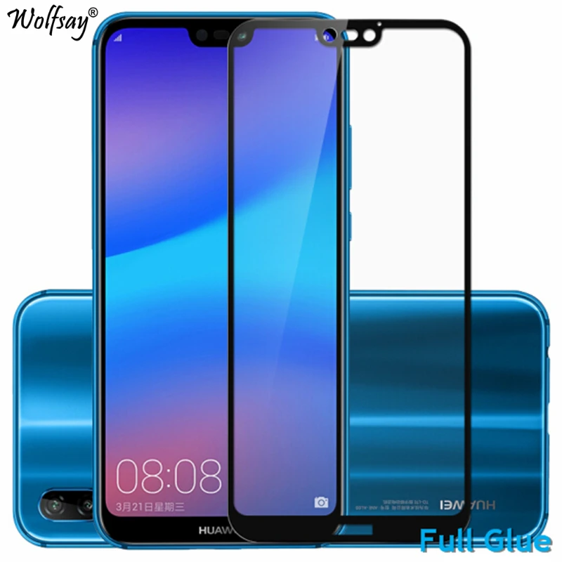 1 шт. Защитная пленка для экрана Huawei P20 Lite|Защитные стёкла и плёнки телефонов| |