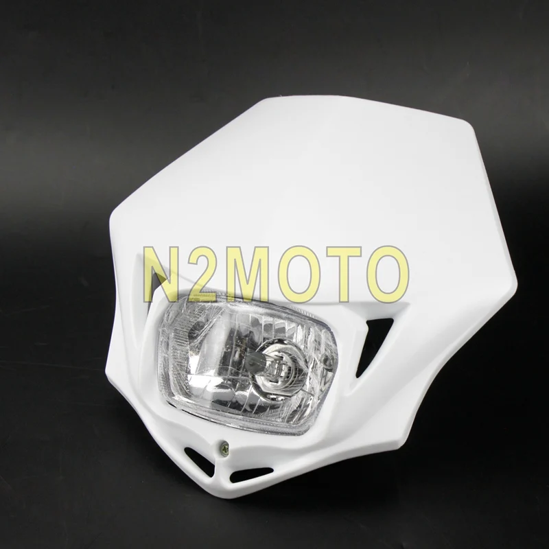 Белая фара мотоцикла 12 в 35 Вт фара для Husqvarna KTM фара EXC XCF SX F SMR Enduro Dirt Bike MX для мотокросса Супермото