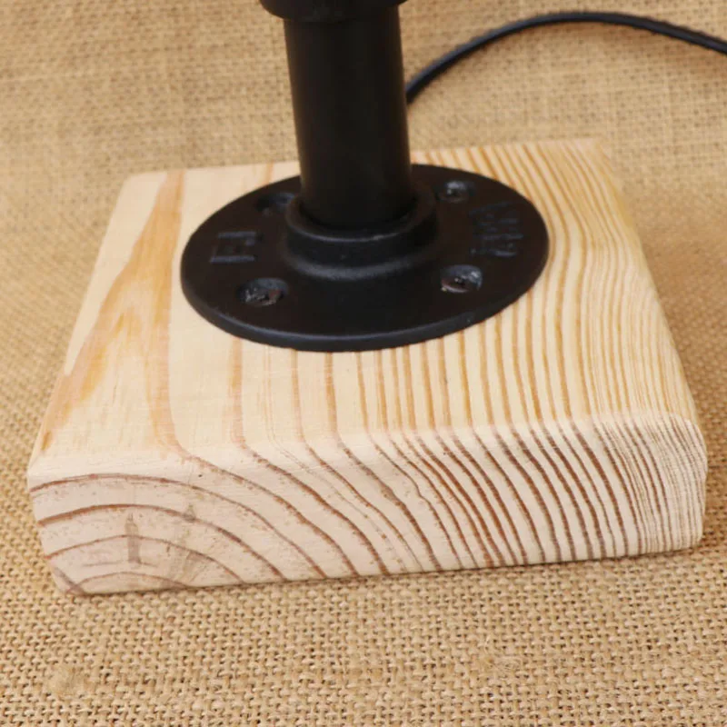 Промышленная ретро настольная лампа Креативный светодиодный светильник для