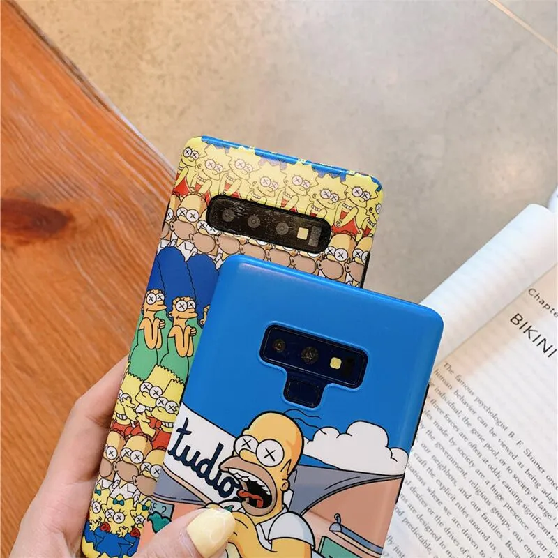 DIS чехол S10 Plus Роскошный милый мультфильм для samsung Galaxy Note 9 8 S9 S8 S10e телефона