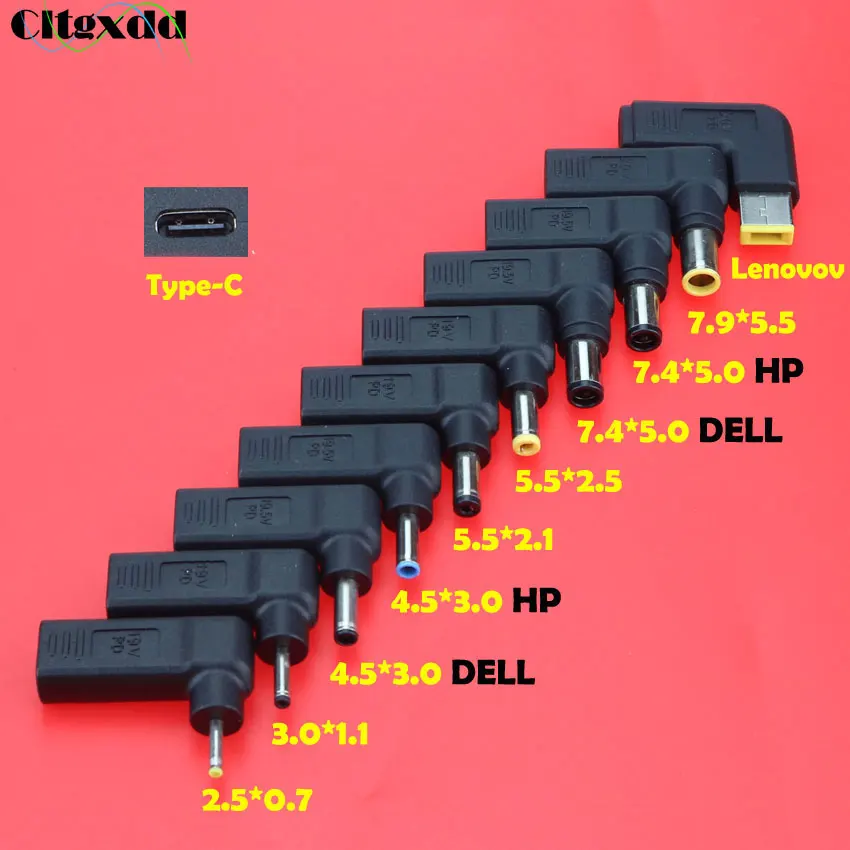 Адаптер зарядного устройства для ноутбука 1 шт. конвертер с USB Type C (мама) на 7 4*5 0 4 5*3