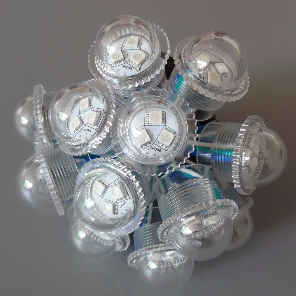 Адресуемый полноцветный светодиодный пиксельный модуль WS2811 26 мм 3