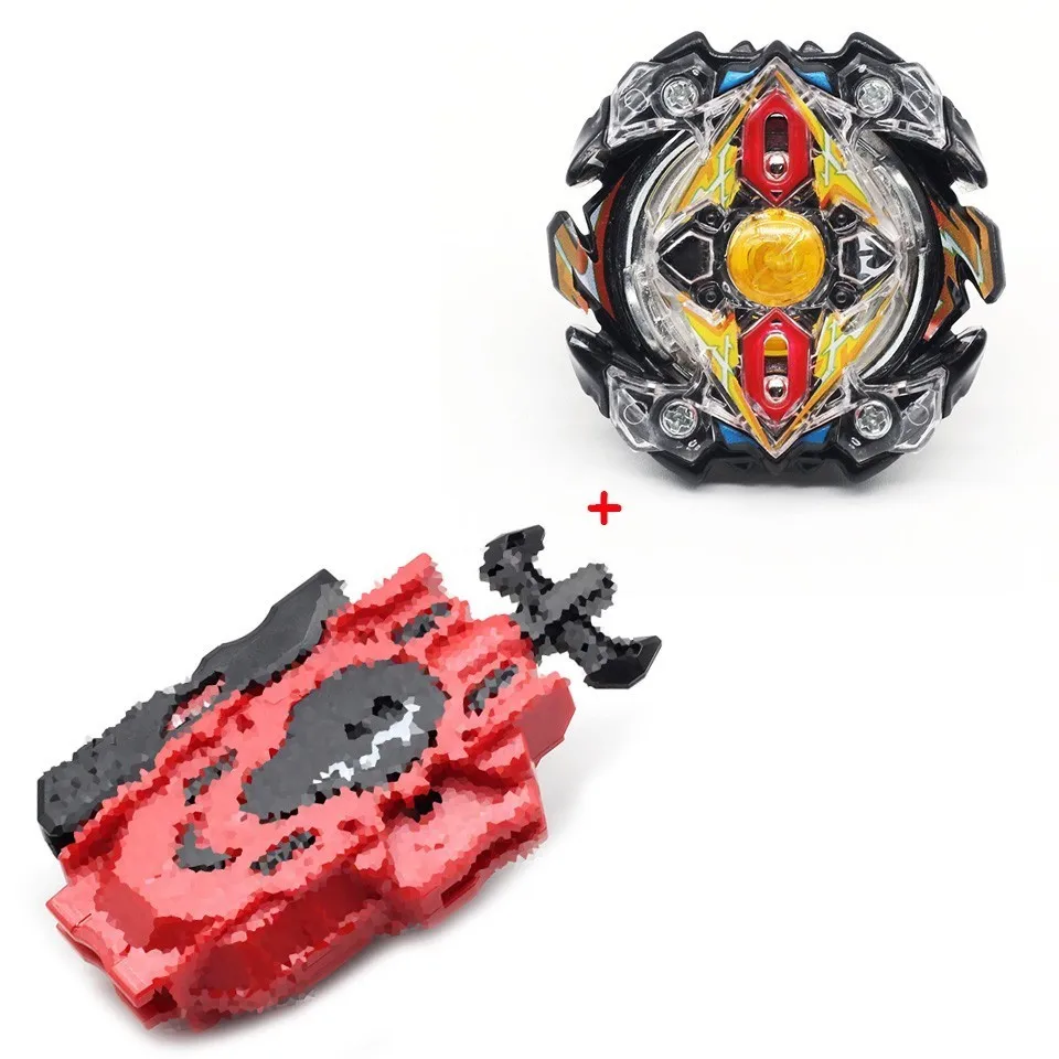 B131 B129 B128 B127 140 134 135 burst игрушки B-133 пусковая установка и коробка галька металлический слиток волчок Beyblade лопасти игрушка - Цвет: B59 Launcher