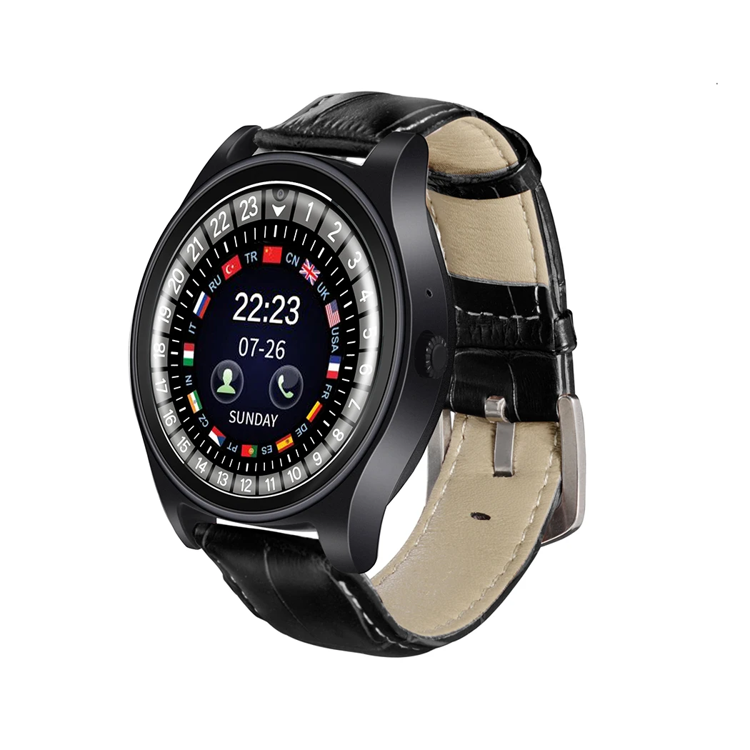 R68 Смарт часы запястье Для мужчин Bluetooth открытый Плавание Спорт Шагомер Smartwatch