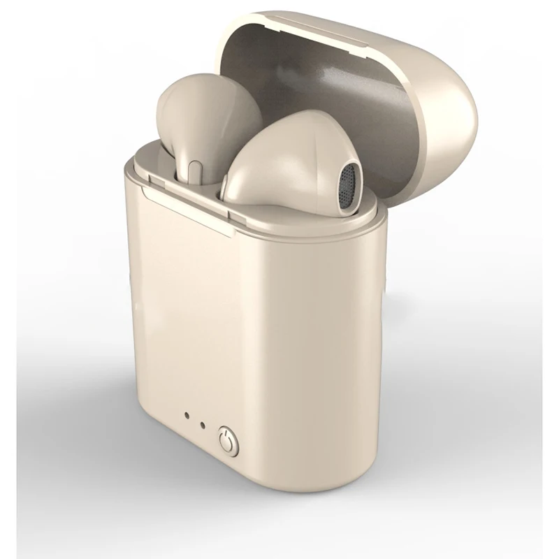 Беспроводные наушники Bluetooth наушники стерео бас наушники с микрофоном Bluetooth зарядная коробка для всех смартфонов