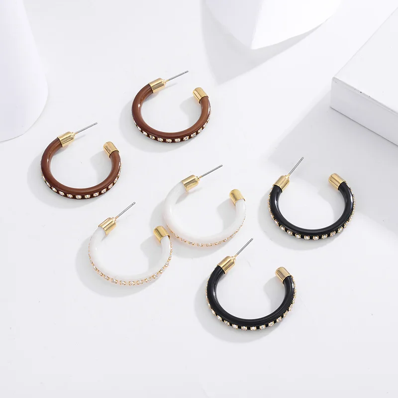 HONGYE женские серьги с фианитом ААА модные классические маленькие гвоздики Femme Brincos