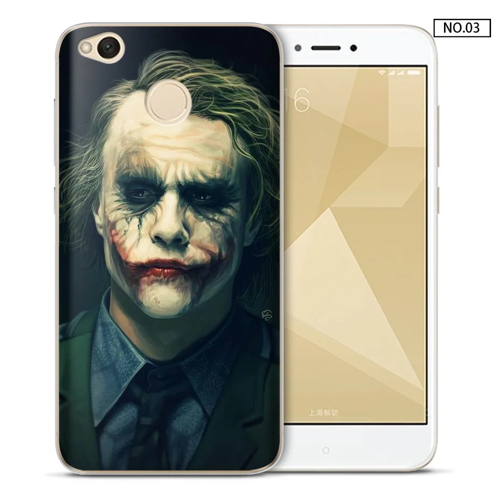 Soft silicone TPU Case for Xiaomi Redmi 4X 5A 5 Plus 4 Pro joker Phone Cover Note 4Pro Mi A1 5X 6 | Мобильные телефоны и